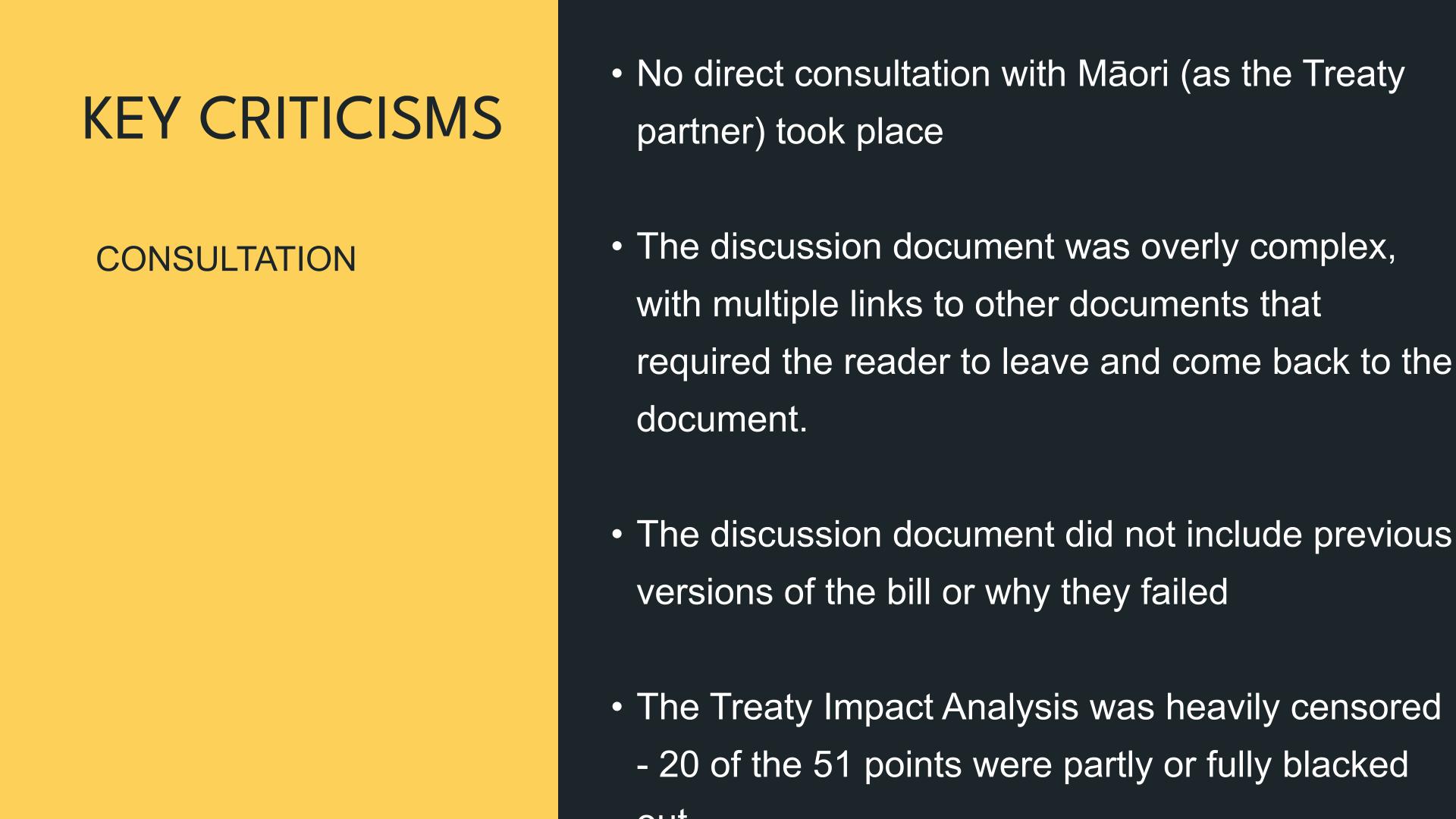 THE REGULATORY STANDARDS BILL SUBMISSIONS GUIDE SLIDE 1